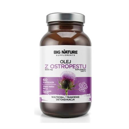 Big Nature Olej z ostropestu kapsułki 60 szt.-26140