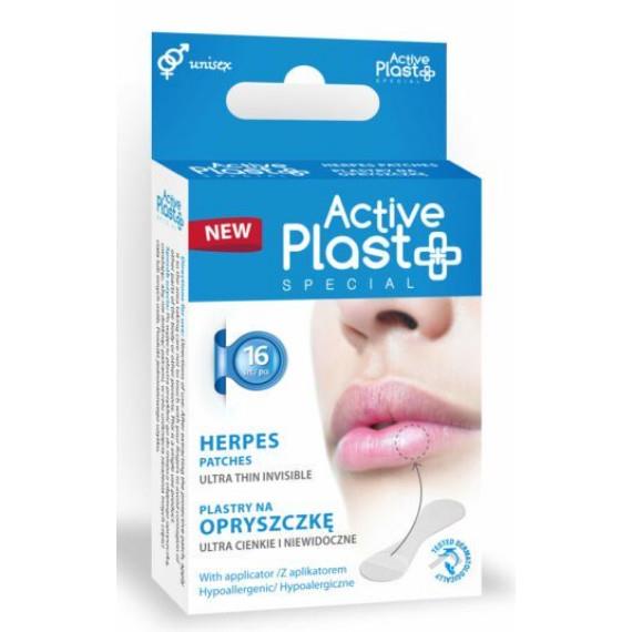 ActivePlast Plastry na opryszczkę 16 szt-26182