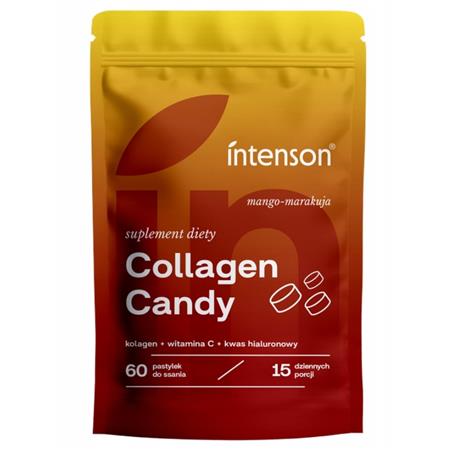 Intenson Collagen Candy Mango-Marakuja 60 tab.-26203