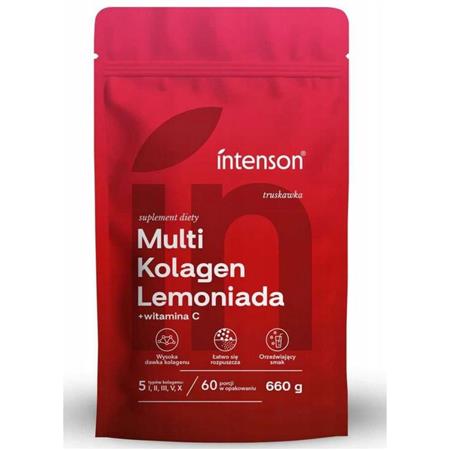 Intenson Multi Kolagen 660 g truskawka-26237
