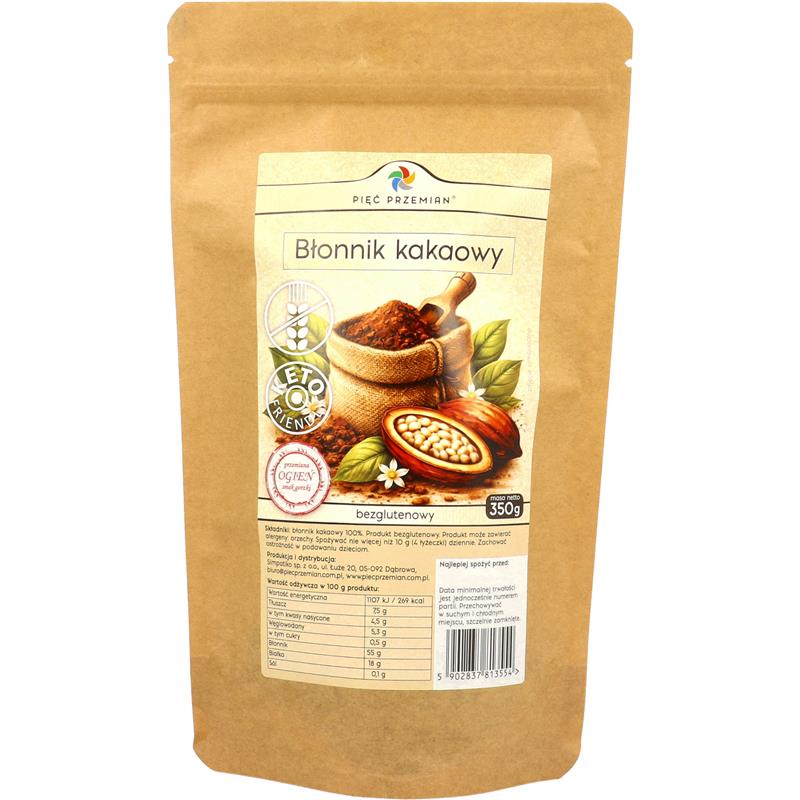 Pięć przemian Błonnik kakaowy 350 g-26243