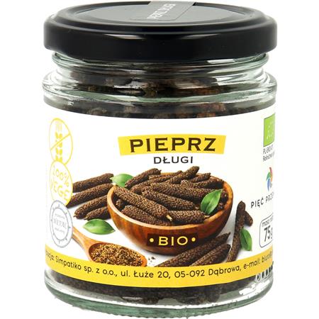 Pięć przemian Pieprz długi bezglutenowy BIO 85 g-26247