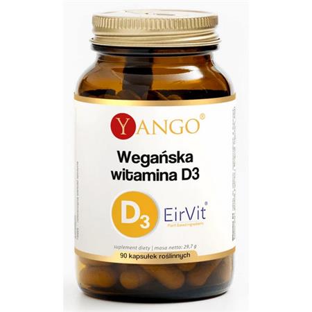 Yango Wegańska Witamina D3 90 k-26317