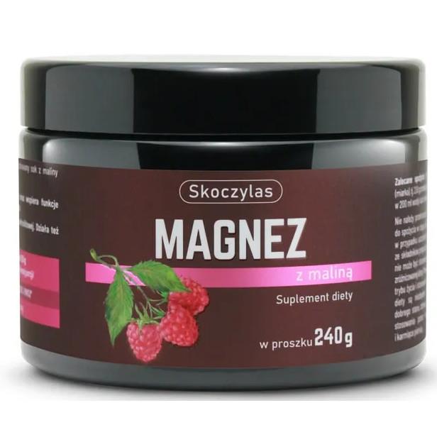 Skoczylas Magnez z maliną 240 g-26379