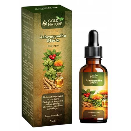 GoldNature Ashwagandha GForte ekstrakt 50 ml-26670