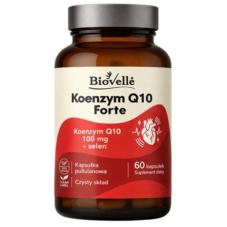 Biovelle Koenzym Q10 Forte + Selen 60 kap-26686