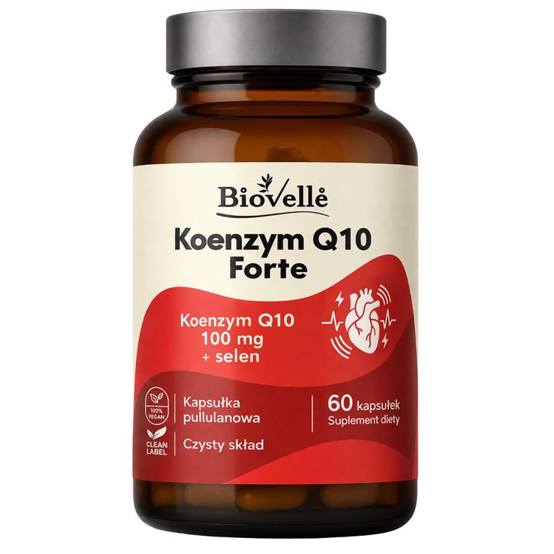Biovelle Koenzym Q10 Forte + Selen 60 kap-26686