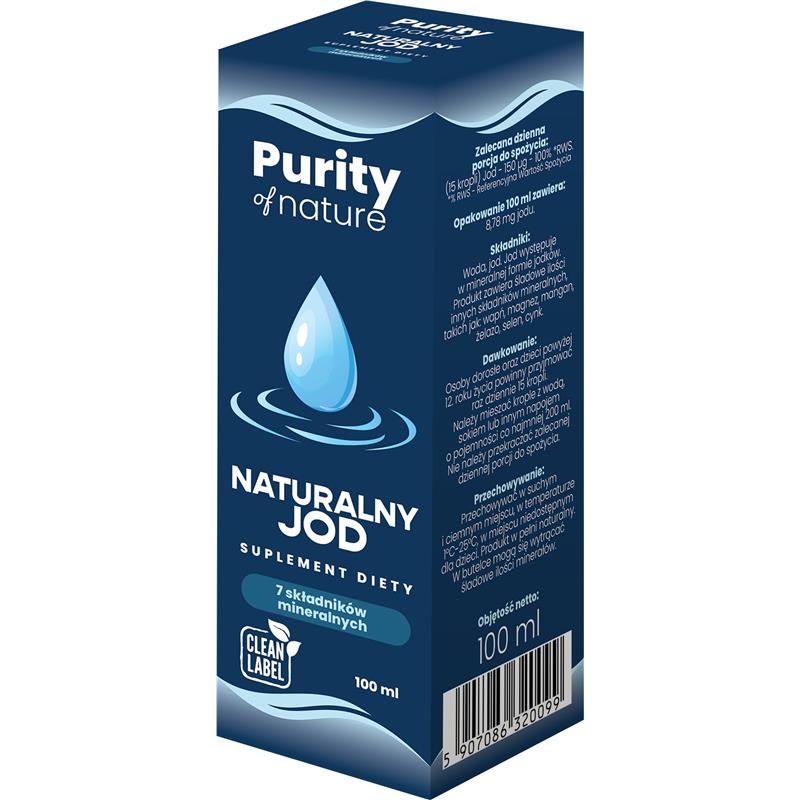 Purity of Nature Naturalny Jod 100 ml-26996