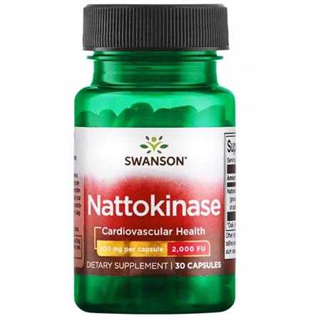 Swanson Nattokinoza 100 mg 2000 FU 30 k-27194