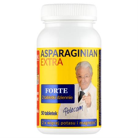Uniphar Asparaginian Extra forte 50 tabletek-27238