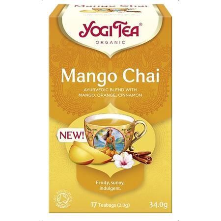 Yogi Tea Herbata Mango Chai Bio 17X1,8 G-27569
