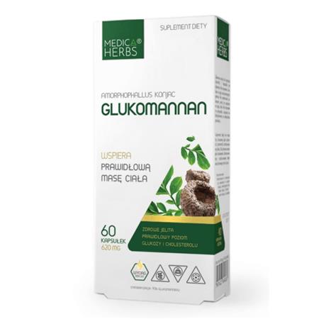 Medica Herbs Glukomannan 620 mg 60 k-27575