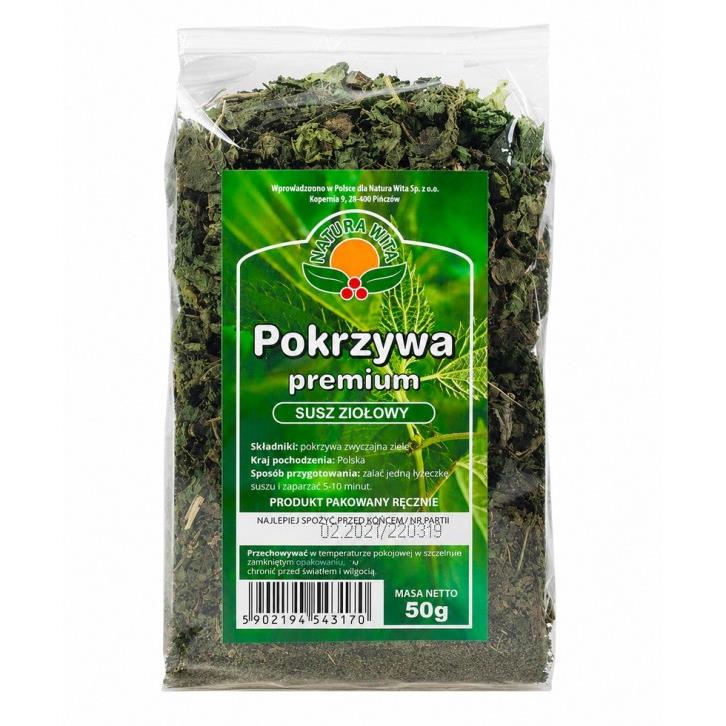 Natura Wita Pokrzywa Liść 50 g-27582