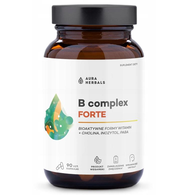 Aura Herbals Witamina B Complex Forte 90 szt-27740