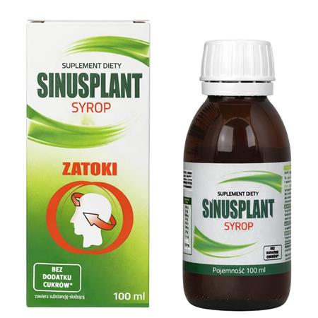 Planta Lek Syrop Sinusplant zatoki 100 ml-27954
