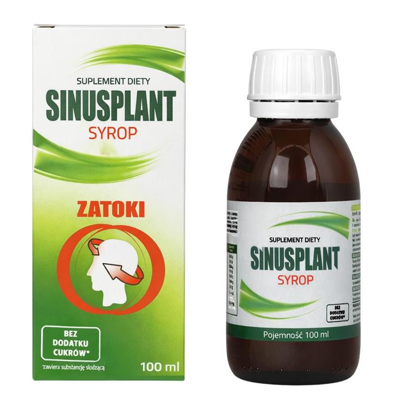 Planta Lek Syrop Sinusplant zatoki 100 ml-27954