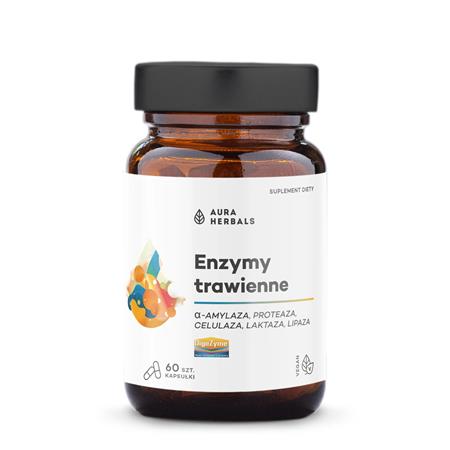 Aura Herbals Enzymy Trawienne 60 szt-28084