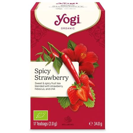 Yogi Tea Spicy Strawberry 17 t.-28164