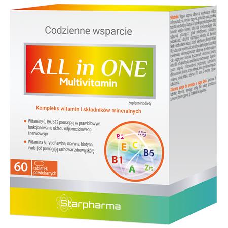 Starpharma ALL in ONE Multivitamin 60 t-28337