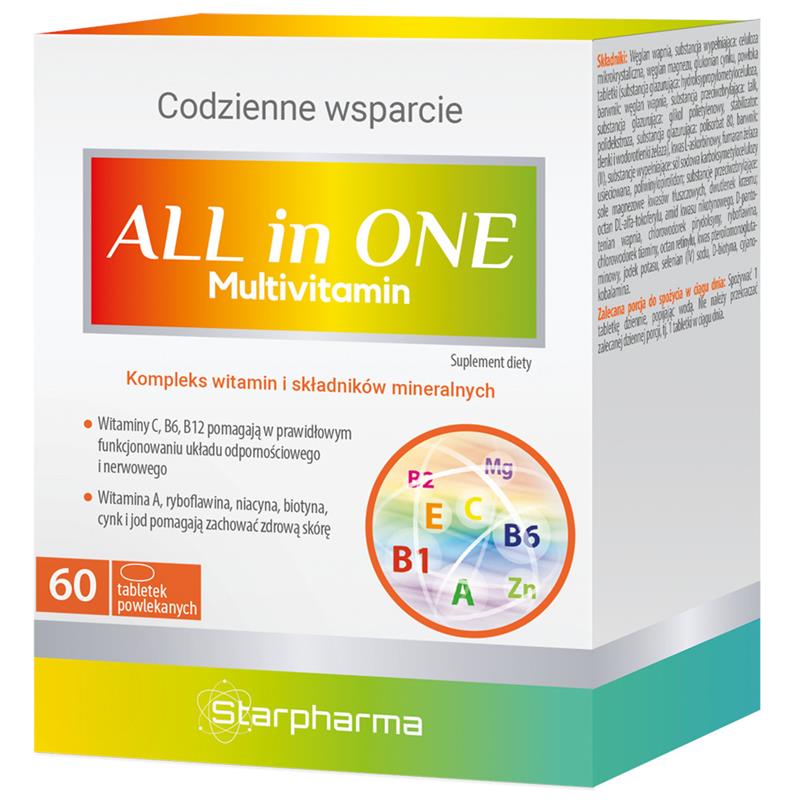 Starpharma ALL in ONE Multivitamin 60 t-28337