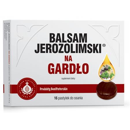 Balsam Jerozolimski na gardło 16 pastylek-28373