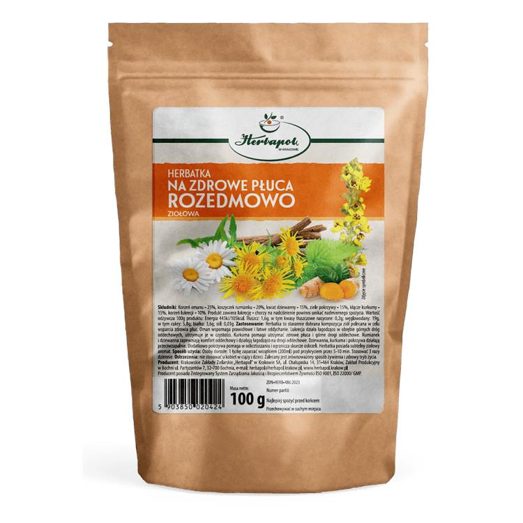 Herbatka na zdrowe płuca rozedmowo 100 g-28375