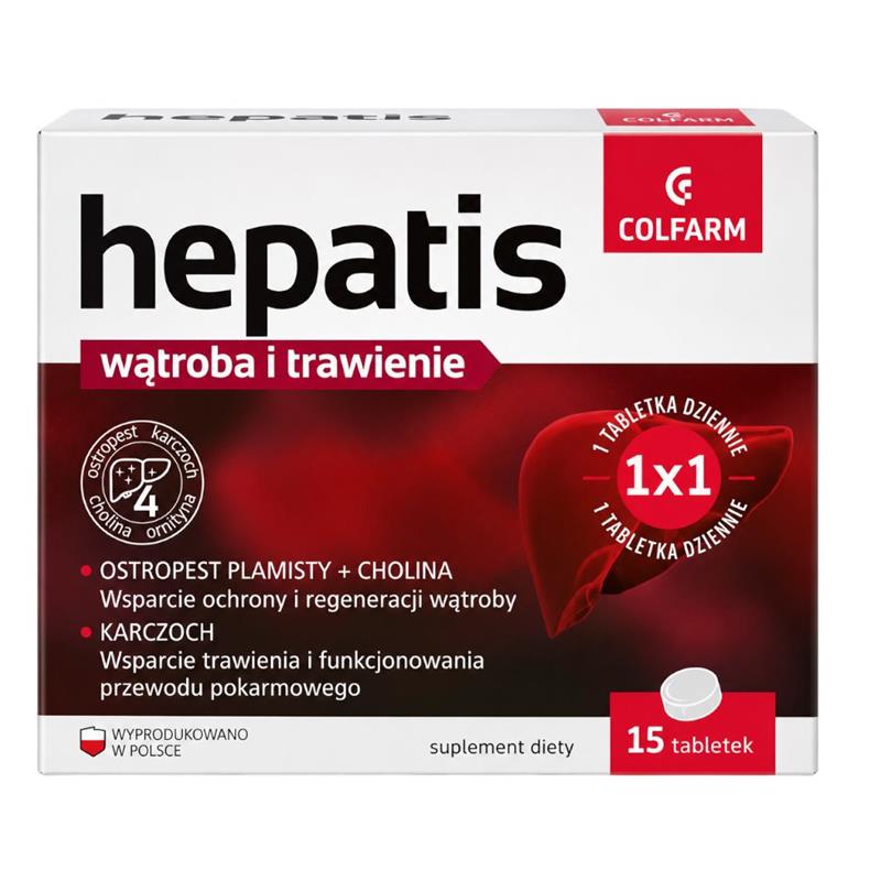 Colfarm Hepatis wątroba i trawienie 15 t-28488