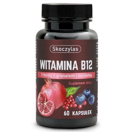 Skoczylas Witamina B12 3 formy z granatem i borówk-28503
