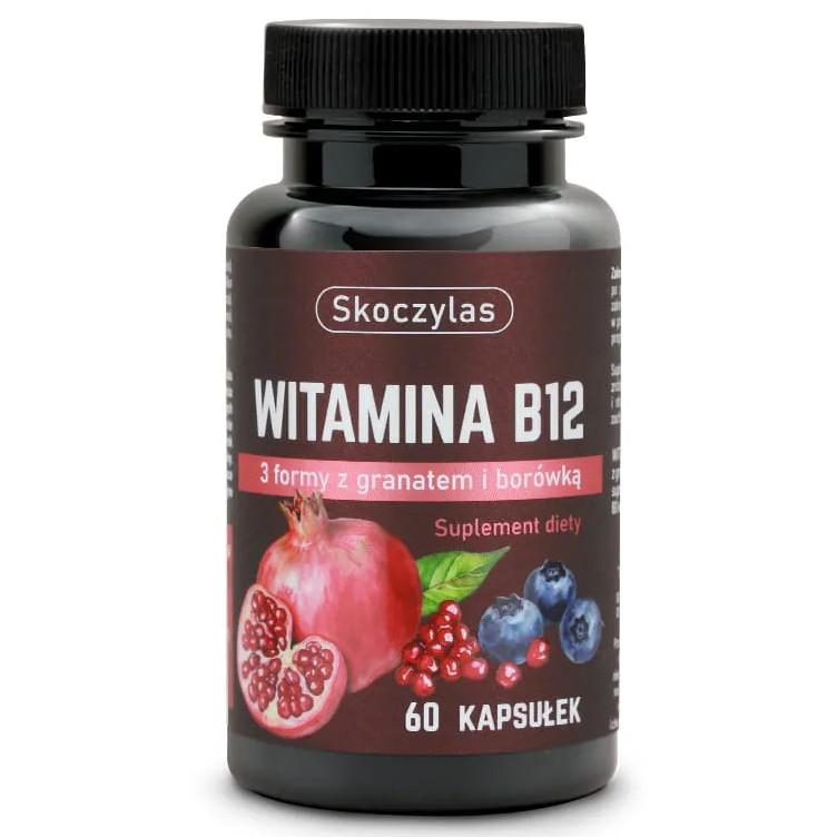 Skoczylas Witamina B12 3 formy z granatem i borówk-28503