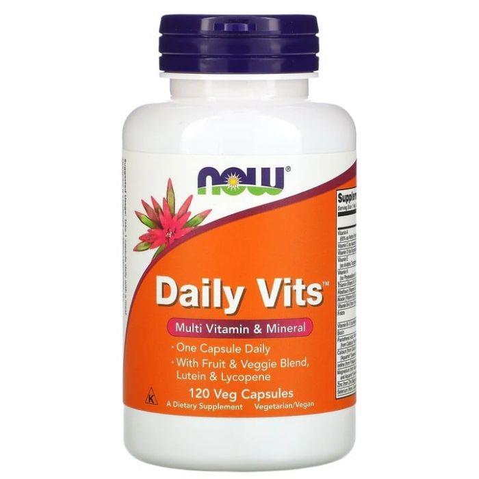 Now Foods Daily Vits 120 k witaminy minerały-28584